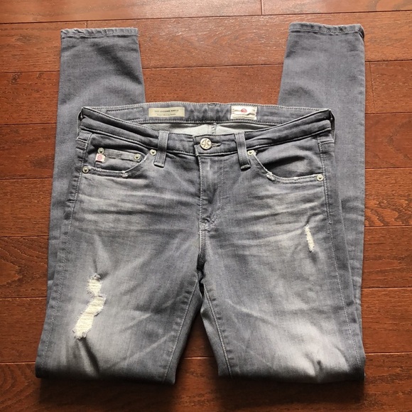 AG Adriano Goldschmidt The Legging Ankle Super Skinny Ankle Jeans Size 26 - Picture 5 of 12